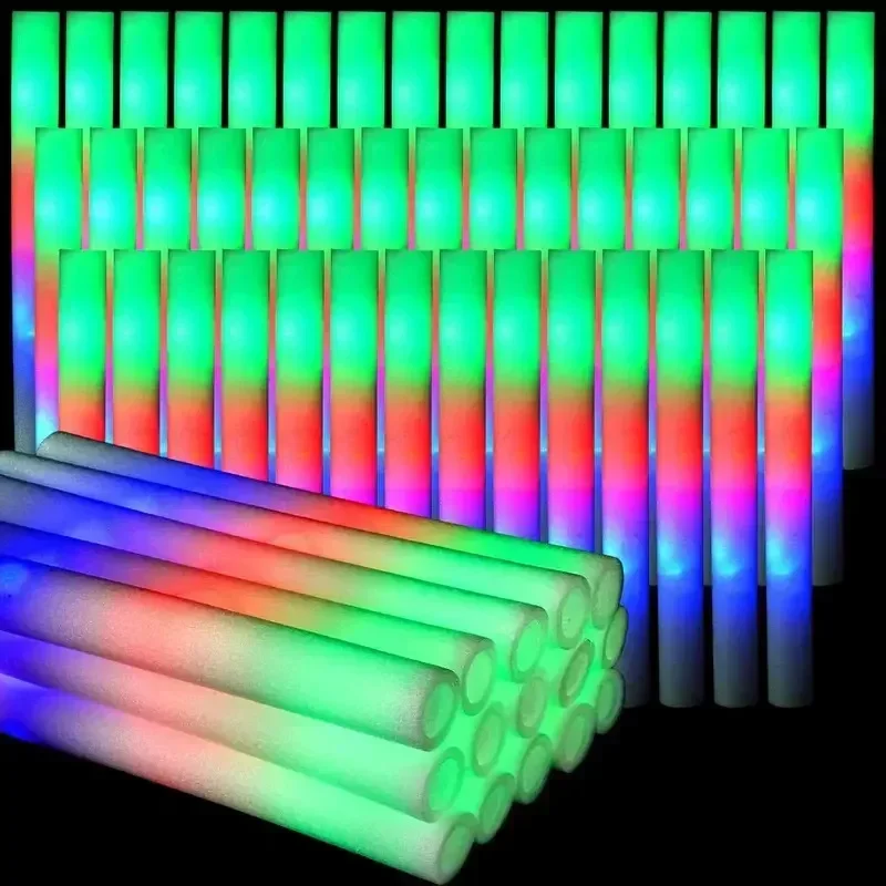 Flashing Led Foam Sticks Party - แท่งไฟโฟมเรืองแสง 30 ชิ้น พร้อมไฟ LED 3
