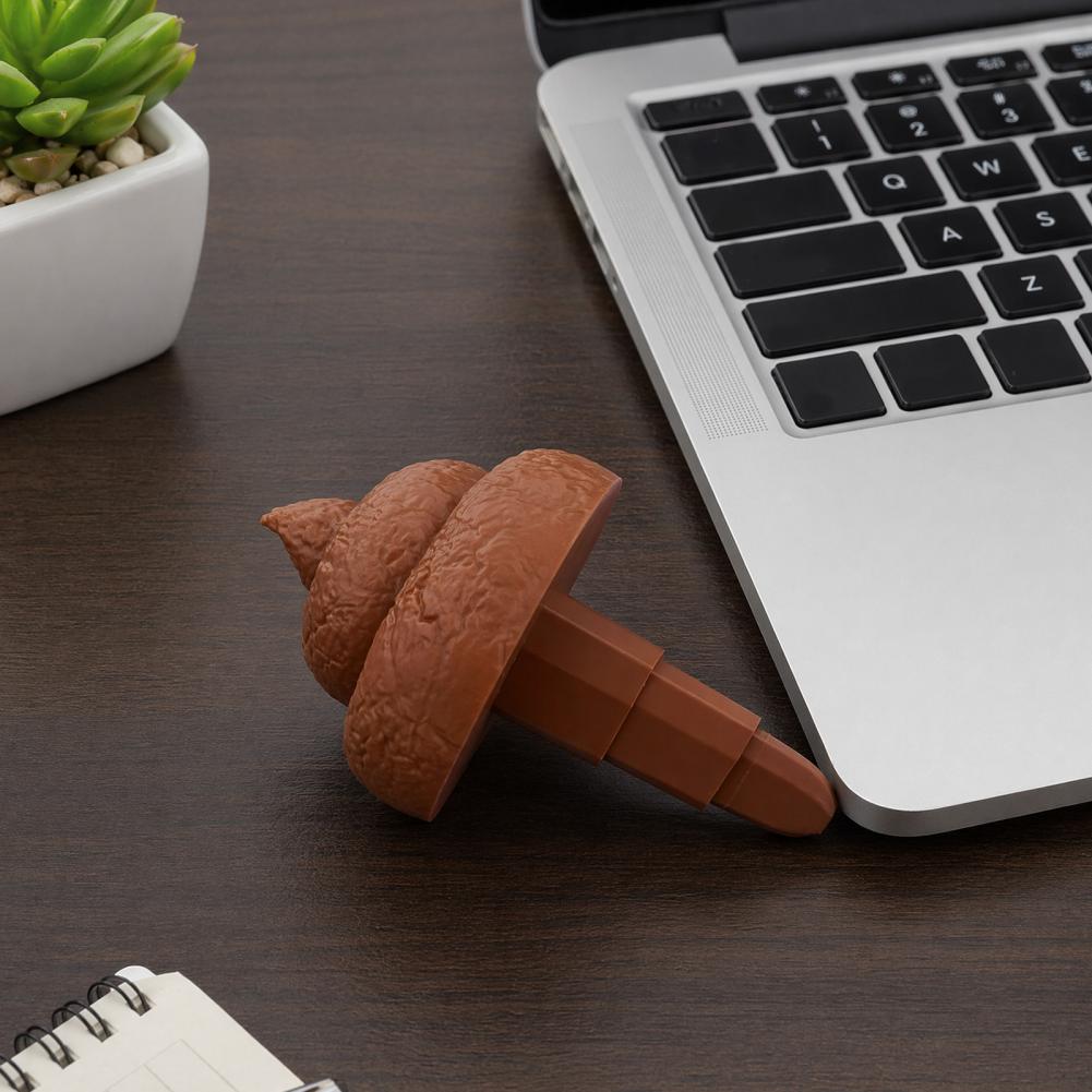 Fake Poop Gag Gift - ของตกแต่งรูปอึตลกๆ ดาบอึแบบยืดหดได้ ของตกแต่งรูปอึ ดาบฟิดเจ็ตแบบยืดหดได้ มีดปลอมตลกๆ ของเล่นตลกๆ