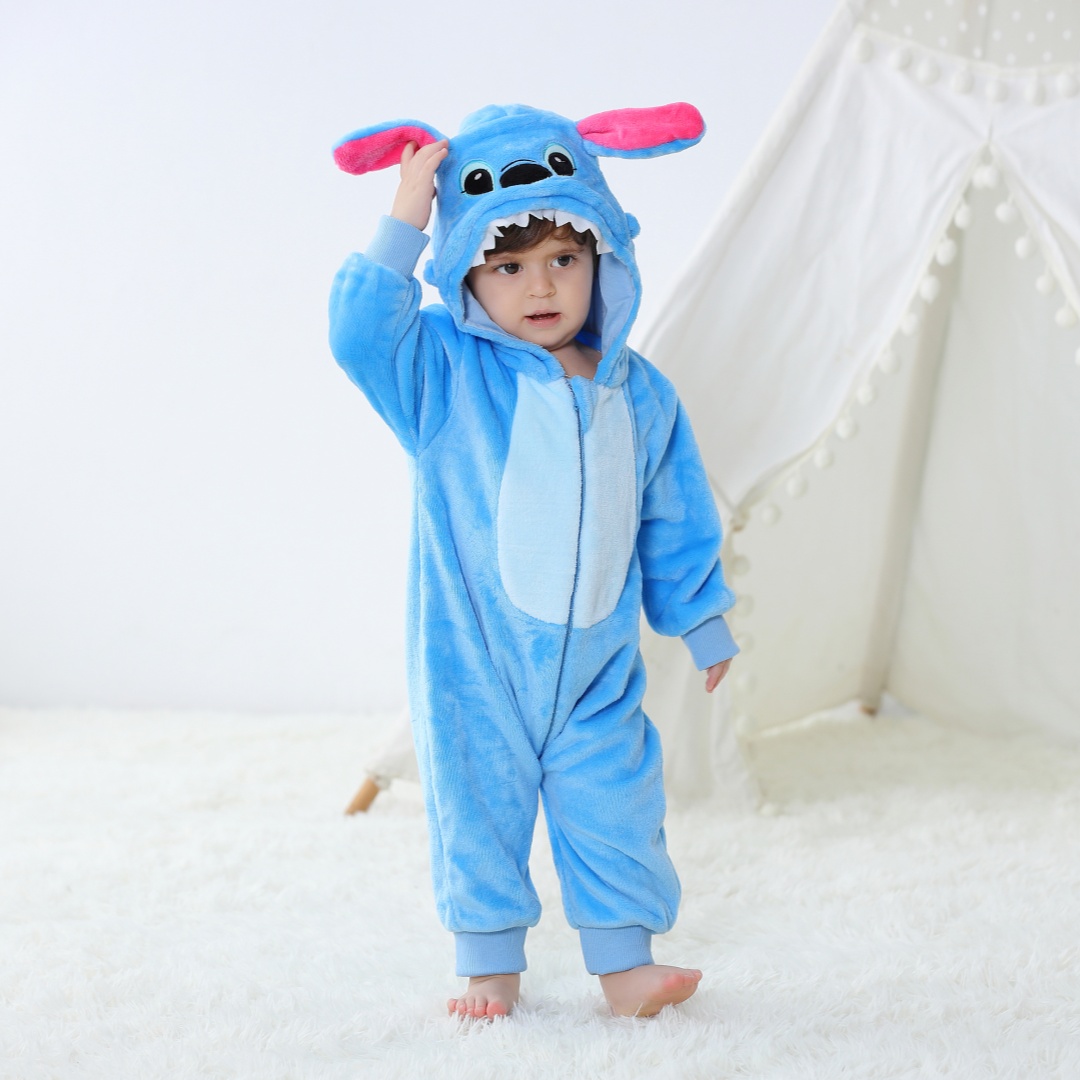 Spiderman Jumpsuit Kids - ชุดคอสเพลย์สติทช์แบบคิกุรุมิสำหรับเด็กทารก เด็กเล็ก เสื้อผ้าเด็กผู้หญิง เด็กผู้ชาย ชุดจั๊มสูทลายสัตว์ สำหรับฮาโลวีน