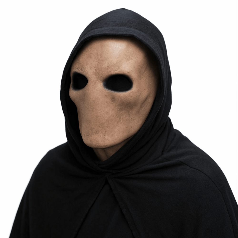 Latex Alien Mask Realistic - หน้ากากสลิมแมน ฮาโลวีน หน้ากากไร้หน้า ปลอดสารพิษ สำหรับแต่งกาย หัวกะโหลกเอเลี่ยน