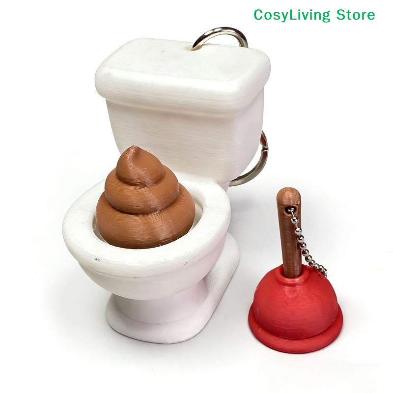 Novelty Gifts - พวงกุญแจคลิกเกอร์คลายเครียด 1/2 ชิ้น ของขวัญปาร์ตี้ ของเล่นคลิกนิ้วมือ ของเล่นคลายเครียด