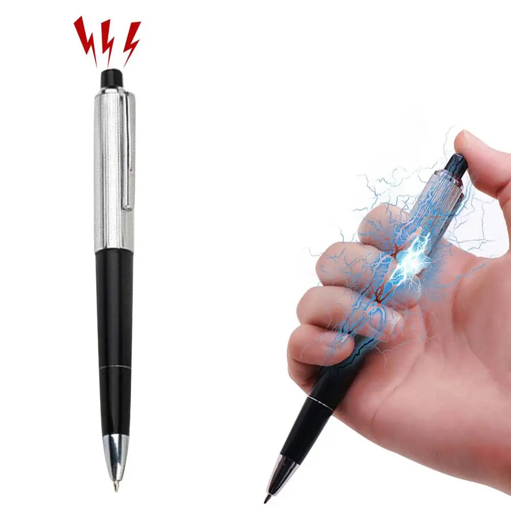 Shock Pen Prank Toy - ปากกาช็อตไฟฟ้า ของเล่นตลก 1 ชิ้น ของขวัญสุดฮา สำหรับเพื่อน