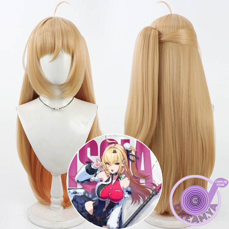 Anime Cosplay Wig Heat Resistant - ซิสเซียคอสเพลย์วิกผมเซนเลส โซน ซีโร่ ปิกเทลผมสังเคราะห์ทนความร้อนยาวปาร์ตี้ฮาโลวีนเล่นบทบาทคาร์นิวัล+ หมวกวิกผม