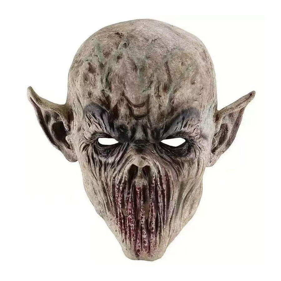 Latex Alien Mask Realistic - หน้ากากฮาโลวีนสัตว์ประหลาดสุดหลอน หน้ากากยางลาเท็กซ์สมจริง รูปแบบเอเลี่ยนก็อบลิน สำหรับงานปาร์ตี้คอสเพลย์