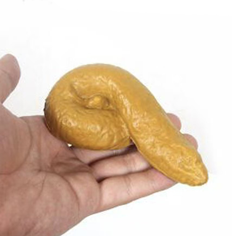 Fake Poop Gag Gift - อุจจาระปลอม 1 ชิ้น ของเล่นแกล้งคน วันเอพริลฟูลส์ วันฮาโลวีน