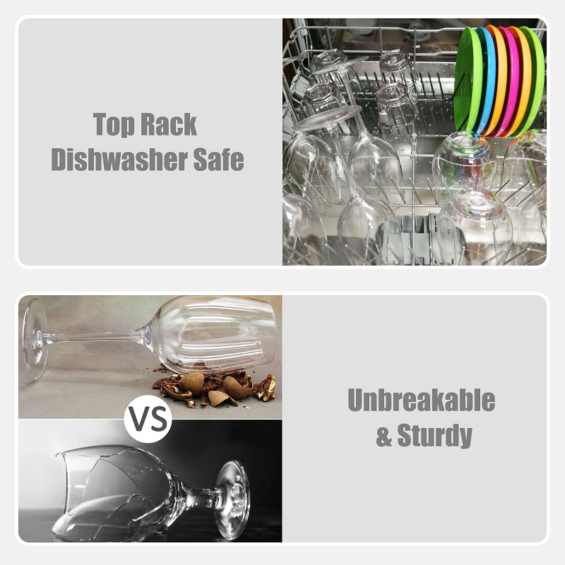 มิเชล2/4/6ชิ้นแก้วไวน์แดงแบบพล - Glow In The Dark Party Glasses บทวิจารณ์และราคา