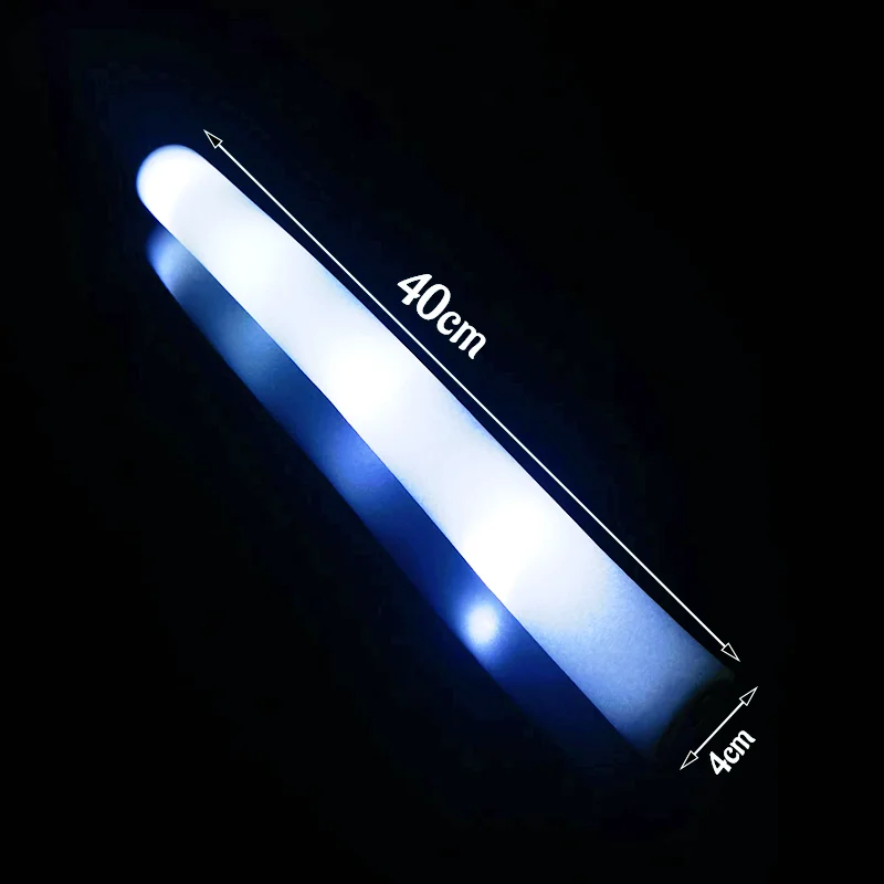 แท่งโฟมเรืองแสง LED สีขาว 20/3 - Flashing Led Foam Sticks Party บทวิจารณ์และราคา