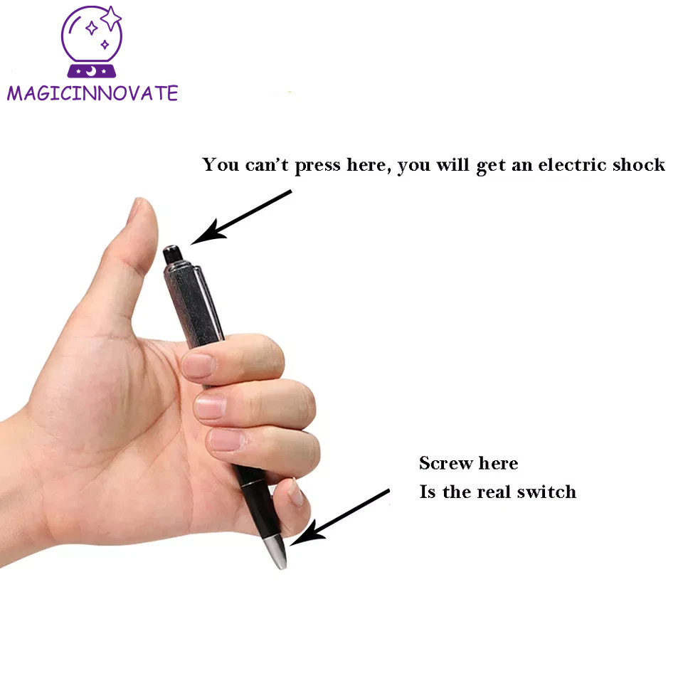 ตลกมากไฟฟ้าช็อตปากกาของเล่นยูท - Shock Pen Prank Toy บทวิจารณ์และราคา