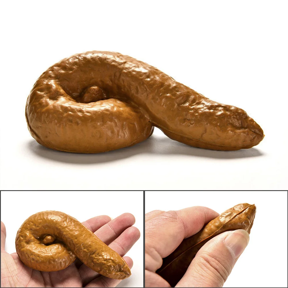 3 ชิ้นสมจริงนุ่มปลอมสุนัข Poop - Fake Poop Gag Gift บทวิจารณ์และราคา