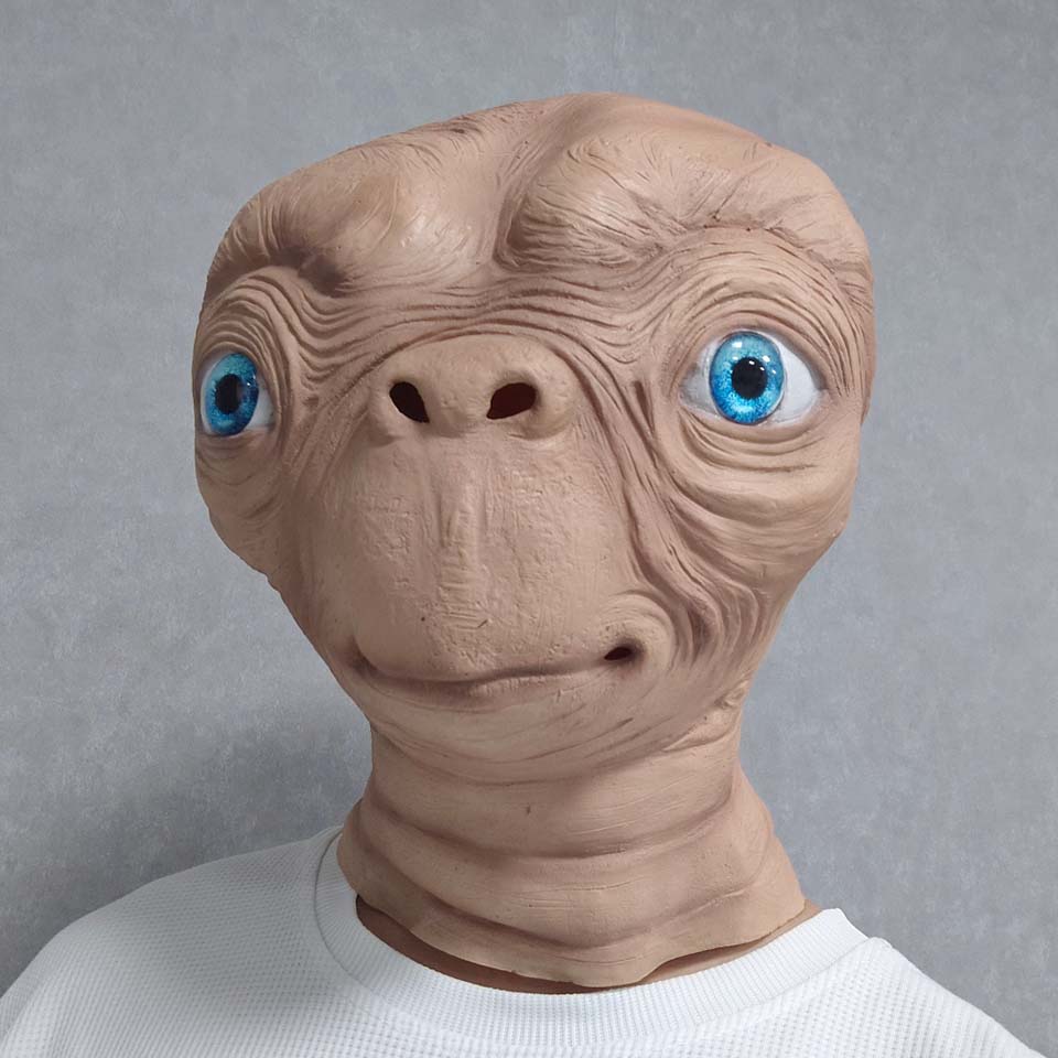 หน้ากากลาเท็กซ์เอ็ทเอเลียนสมจร - Latex Alien Mask Realistic บทวิจารณ์และราคา