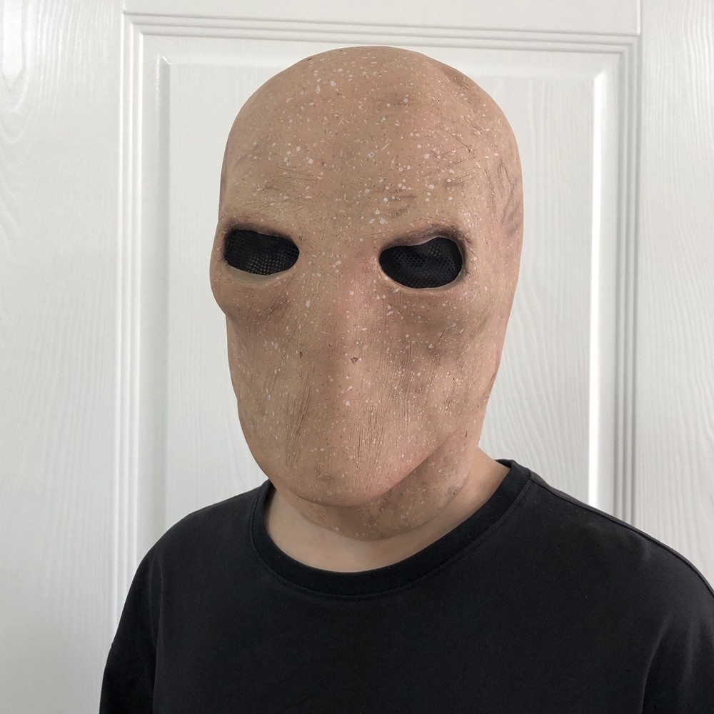 Faceless Man ฮาโลวีน Slenderma - Latex Alien Mask Realistic บทวิจารณ์และราคา