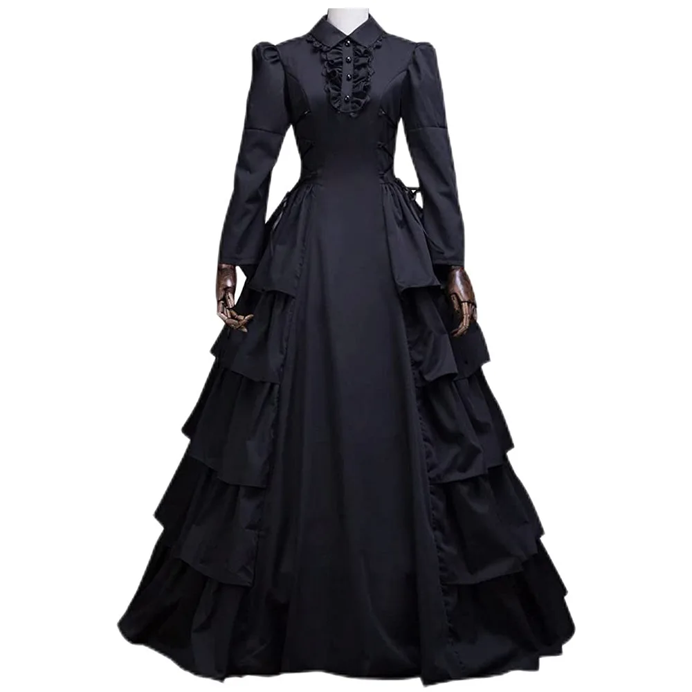 ชุดคอสเพลย์เจ้าหญิงยุคกลางสไตล - Medieval Renaissance Dress Women บทวิจารณ์และราคา