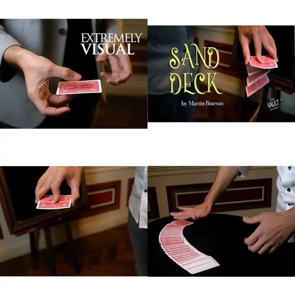 WAP01 The Vault - Sand Deck โด - Magic Tricks บทวิจารณ์และราคา