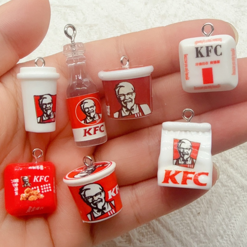 พวงกุญแจถุงอาหารเรซิ่นลายการ์ต - Novelty Gifts บทวิจารณ์และราคา