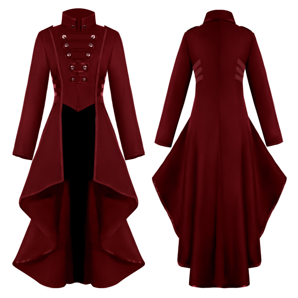 ชุดโจรสลัดสไตล์โกธิค ชุดแฟนซีฮ - Medieval Renaissance Dress Women บทวิจารณ์และราคา