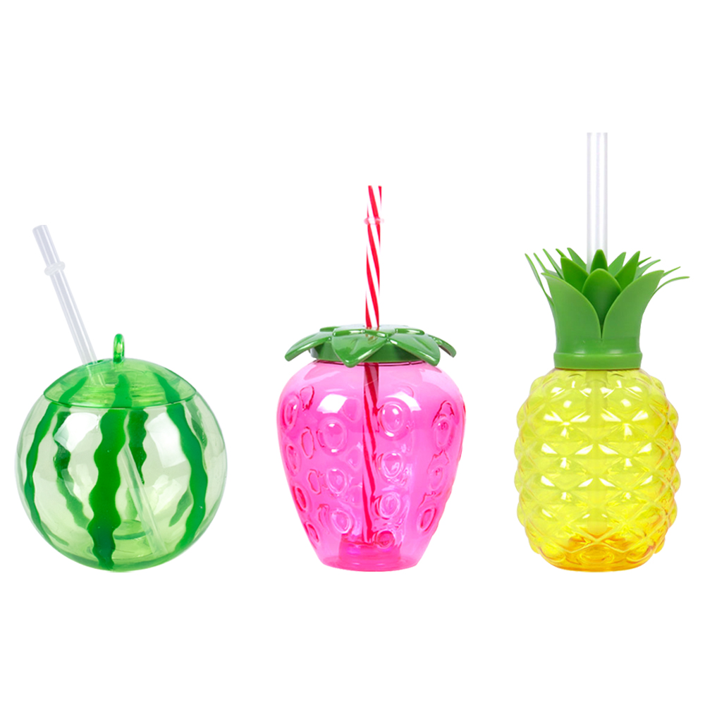 6/8pcs พลาสติกสับปะรด/สตรอเบอร - Glow In The Dark Party Glasses บทวิจารณ์และราคา