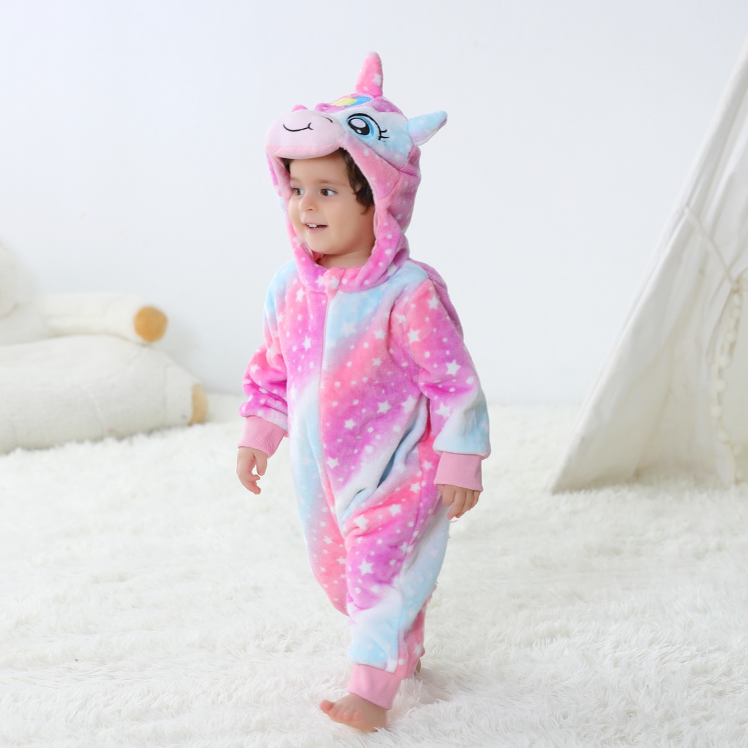 ชุดจั๊มสูทเด็กยูนิคอร์นพร้อมหม - Spiderman Jumpsuit Kids บทวิจารณ์และราคา