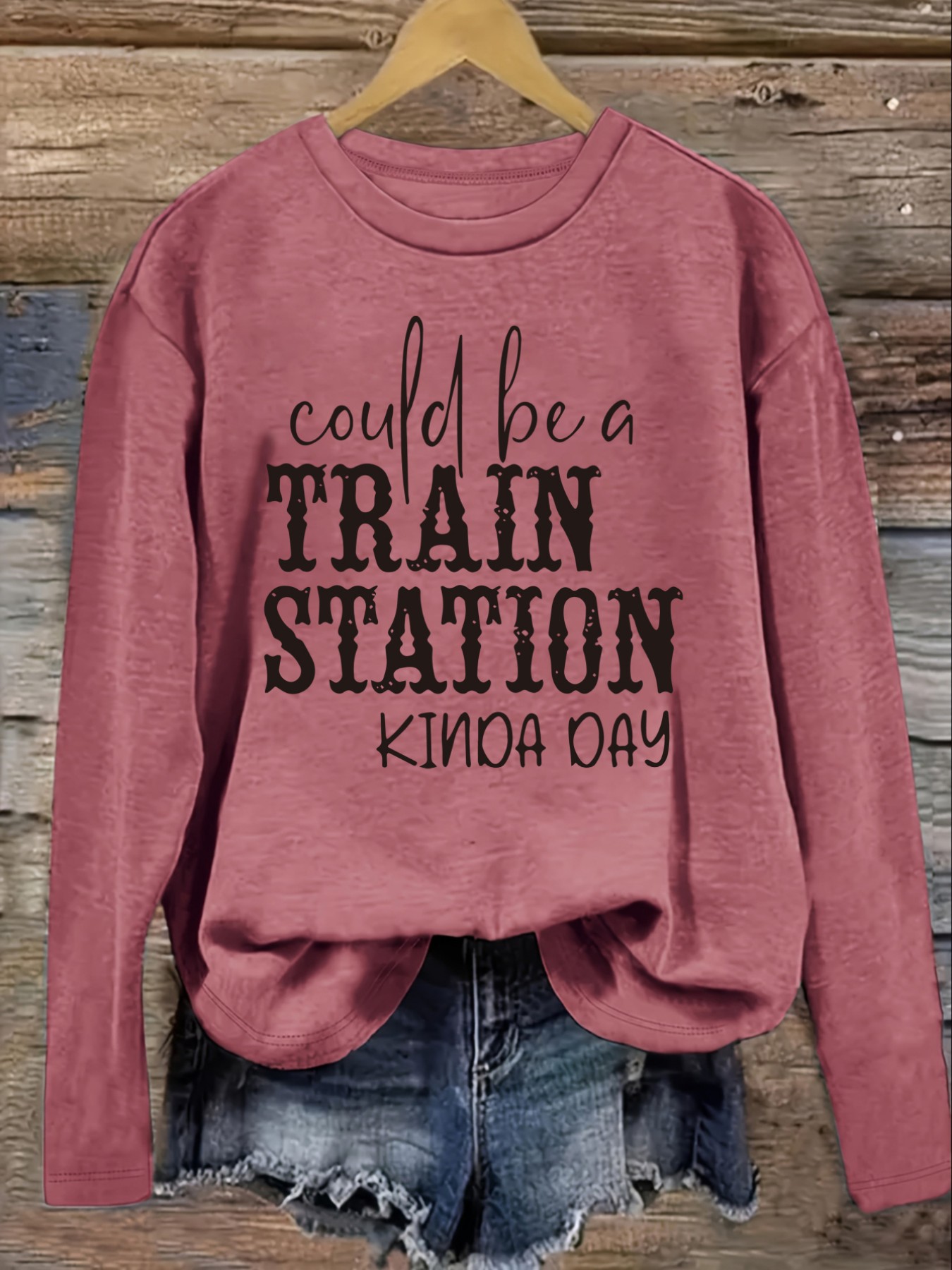 เสื้อยืดแขนยาวคอกลมสำหรับผู้หญ - Costumes บทวิจารณ์และราคา