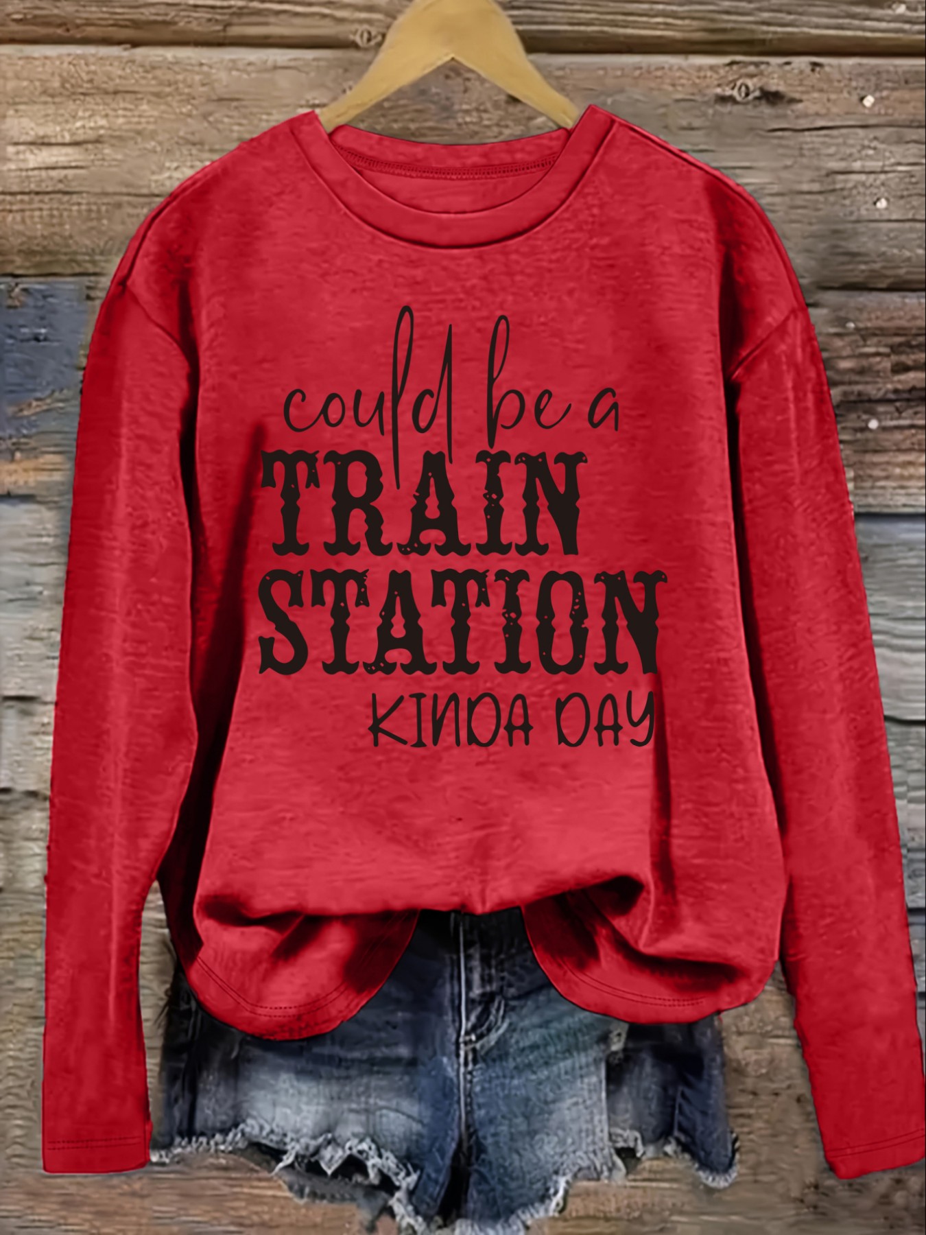 เสื้อยืดแขนยาวคอกลมสำหรับผู้หญ - Costumes บทวิจารณ์และราคา