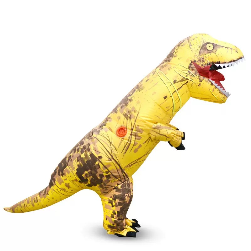 ชุดไดโนเสาร์ทีเร็กซ์เป่าลมสำหร - Inflatable Dinosaur Costume Adult บทวิจารณ์และราคา