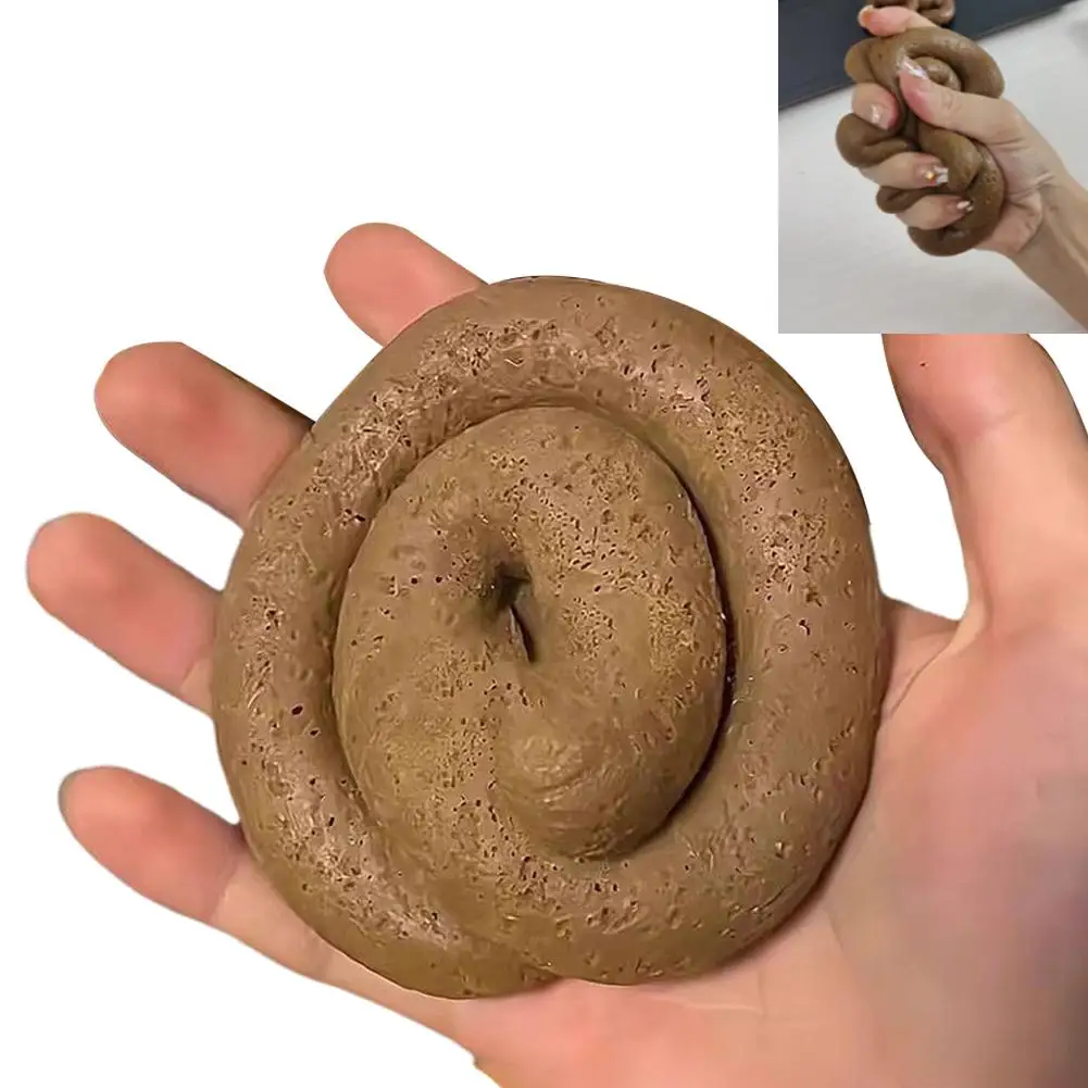 ของเล่นบีบอัดอึตลกๆ - ลูกบอลบี - Fake Poop Gag Gift บทวิจารณ์และราคา