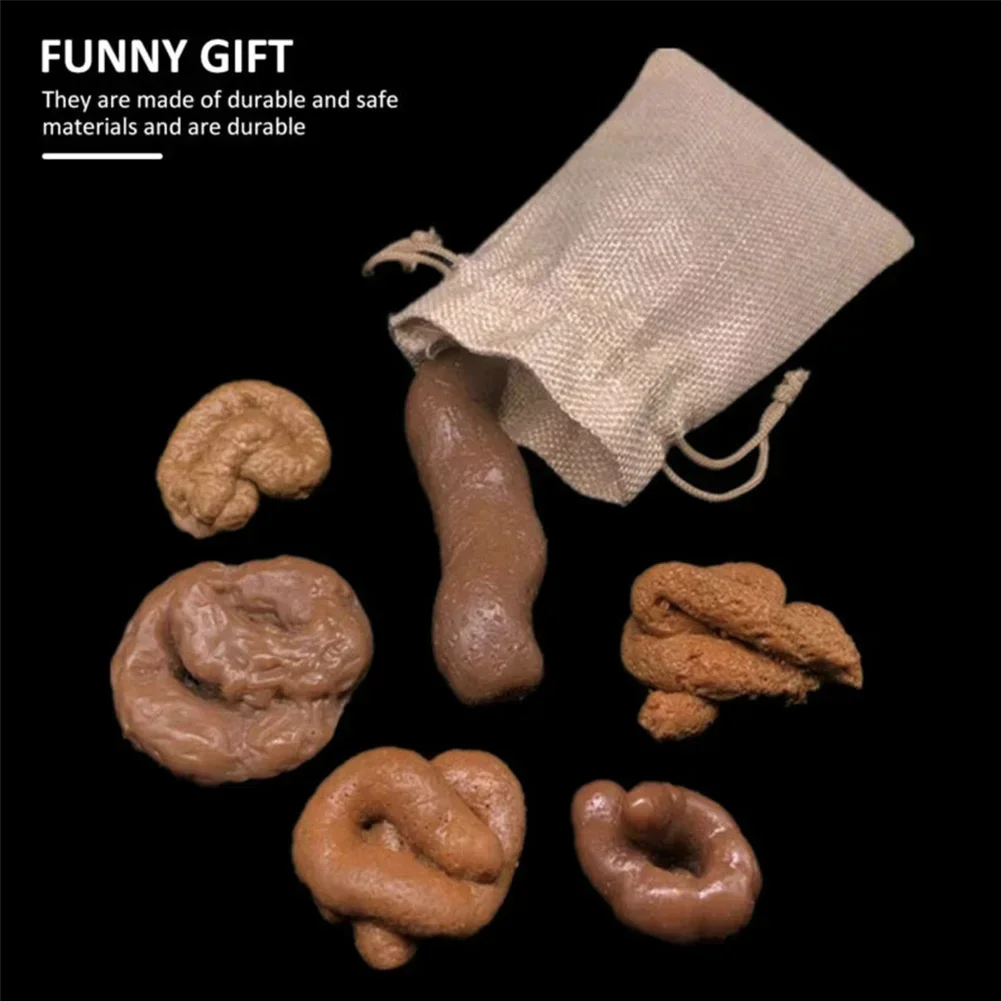 6 ชิ้นปลอมสุนัข Poop Pranks Ga - Fake Poop Gag Gift บทวิจารณ์และราคา