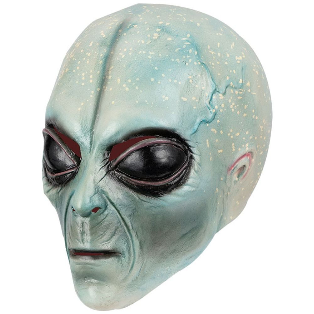 หน้ากากเอเลี่ยนทำจากวัสดุลาเท็ - Latex Alien Mask Realistic บทวิจารณ์และราคา