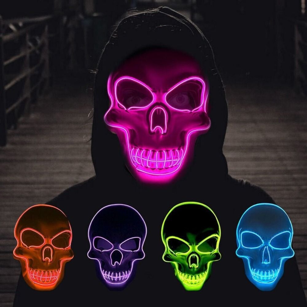 แฟชั่นสยองขวัญฮาโลวีนหน้ากากกะ - Led Purge Mask Halloween บทวิจารณ์และราคา