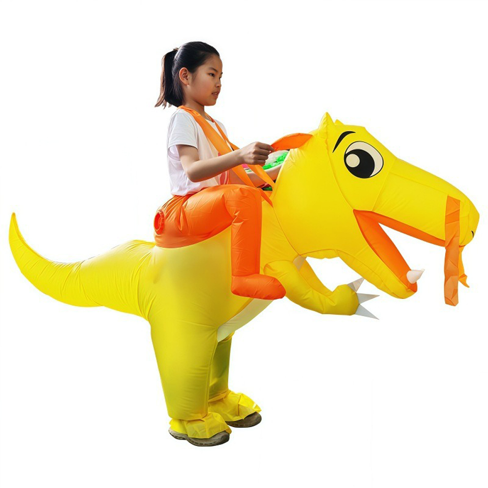 ชุดไดโนเสาร์เป่าลมสำหรับเด็ก ส - Inflatable Dinosaur Costume Adult บทวิจารณ์และราคา