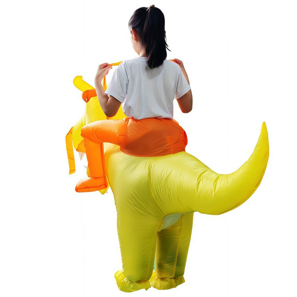 ชุดไดโนเสาร์เป่าลมสำหรับเด็ก ส - Inflatable Dinosaur Costume Adult บทวิจารณ์และราคา