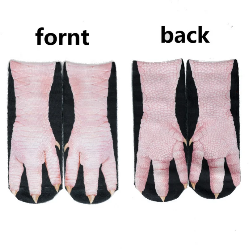ถุงเท้าน่ารัก 3d พิมพ์ตลกหญิงผ - Funny Chicken Leg Socks บทวิจารณ์และราคา