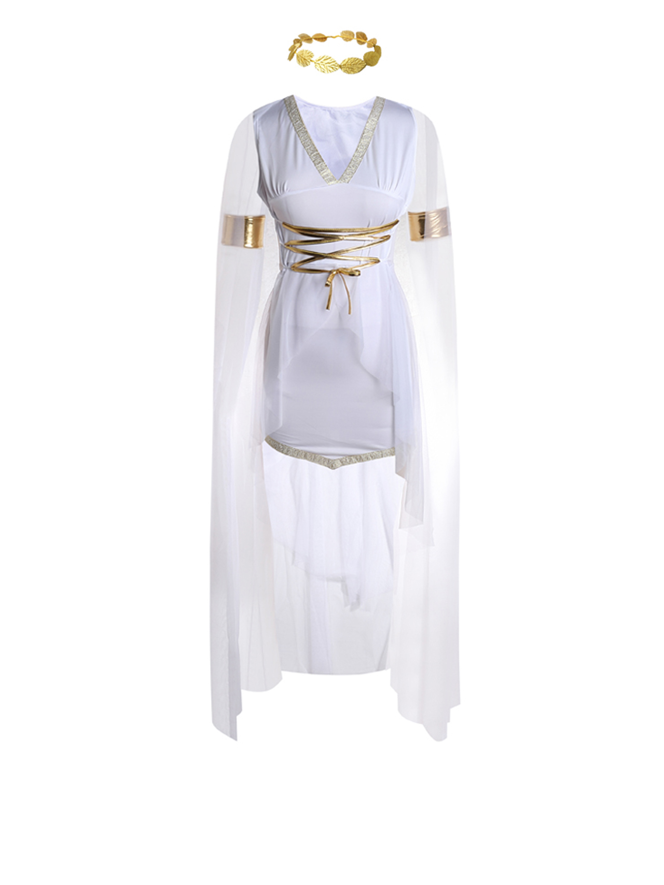 เทพธิดากรีกคอสเพลย์โรมันโบราณย - Medieval Renaissance Dress Women บทวิจารณ์และราคา