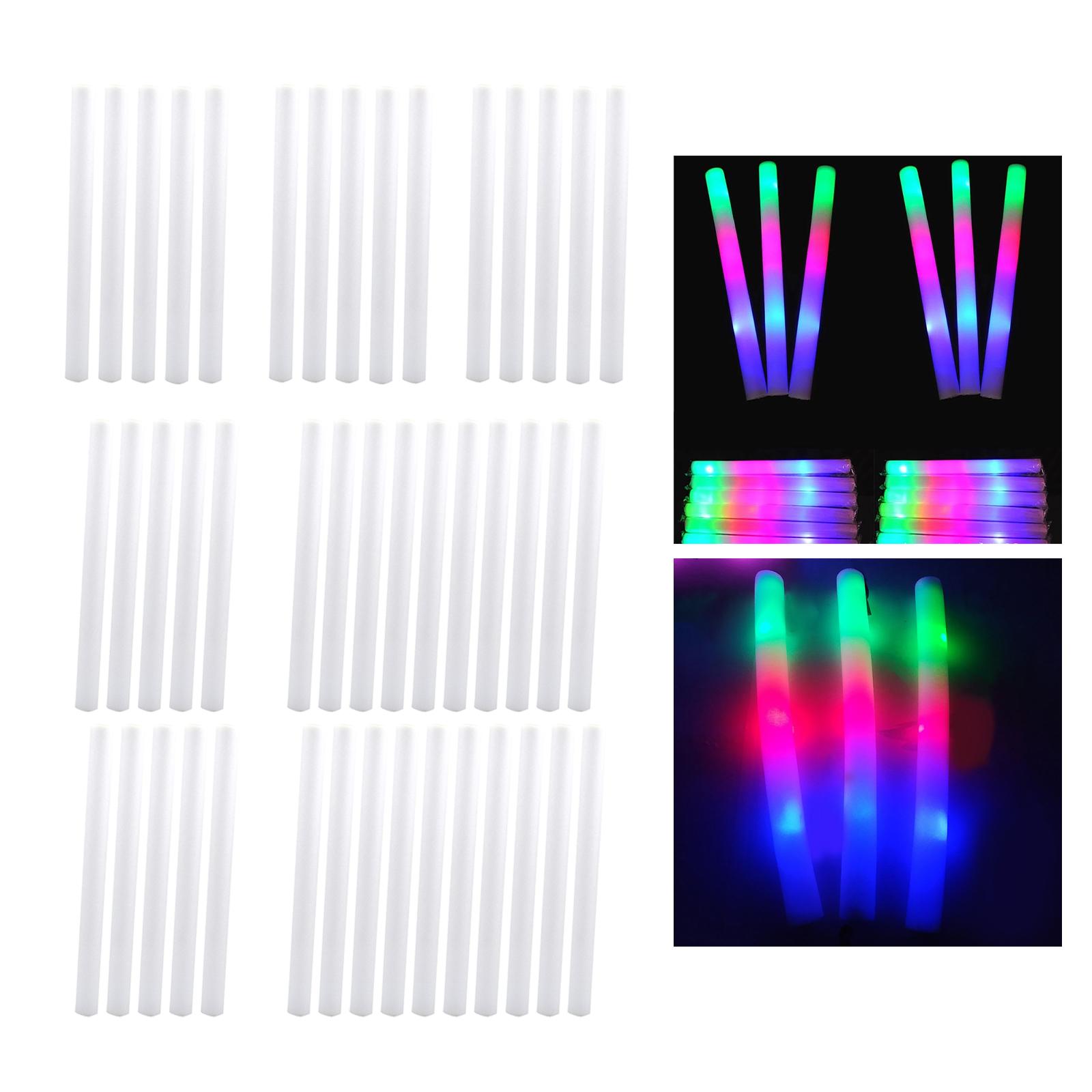 แท่งโฟม LED ของชำร่วยงานปาร์ตี - Flashing Led Foam Sticks Party บทวิจารณ์และราคา