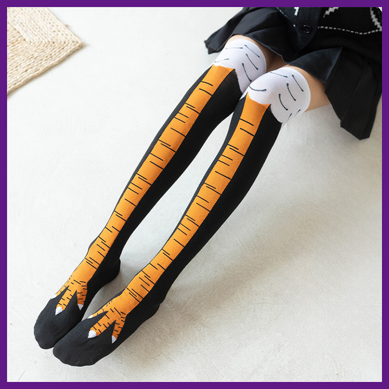 ผู้ชายผู้หญิงตลก 3D ไก่ถุงเท้า - Funny Chicken Leg Socks บทวิจารณ์และราคา