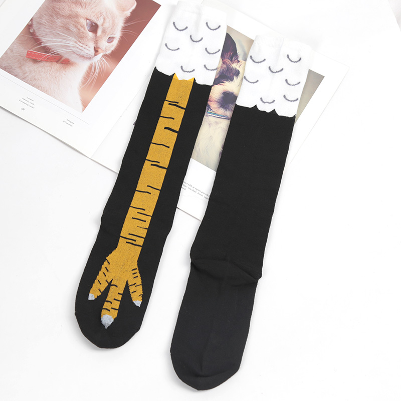 ถุงเท้าตลกแบบยูนิเซ็กซ์ ลายเท้ - Funny Chicken Leg Socks บทวิจารณ์และราคา