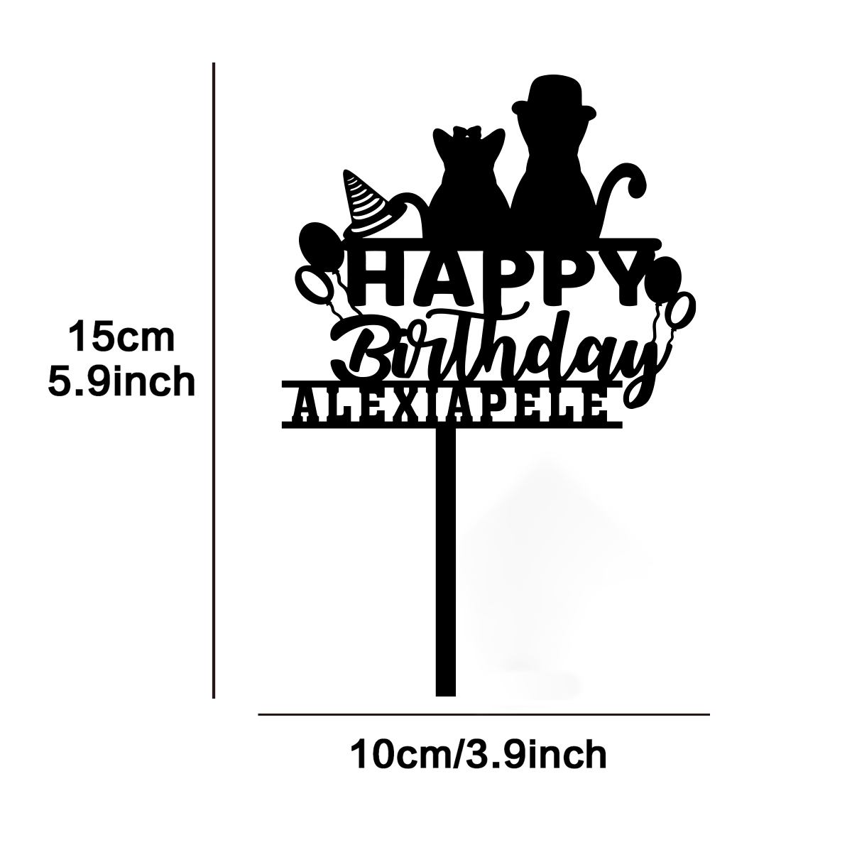 1 ชิ้น ของตกแต่งเค้ก DIY สำหรั - Party Supplies บทวิจารณ์และราคา