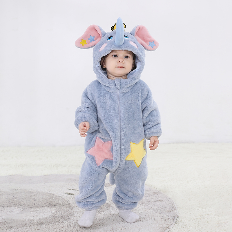 ชุดรอมเปอร์เด็กทารกช้างน่ารัก  - Spiderman Jumpsuit Kids บทวิจารณ์และราคา