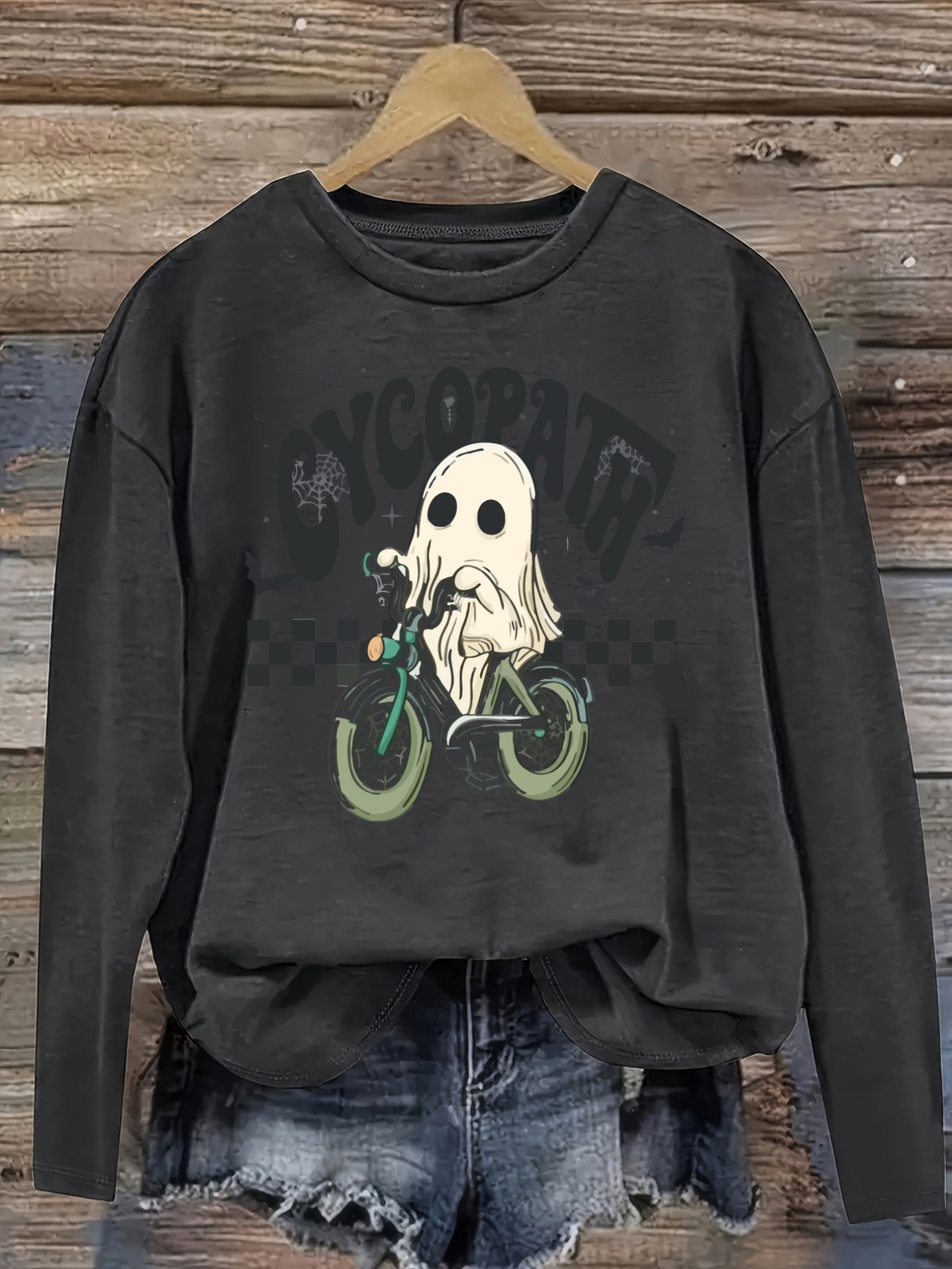 เสื้อยืดแขนยาวคอกลมลำลองสำหรับ - Costumes บทวิจารณ์และราคา