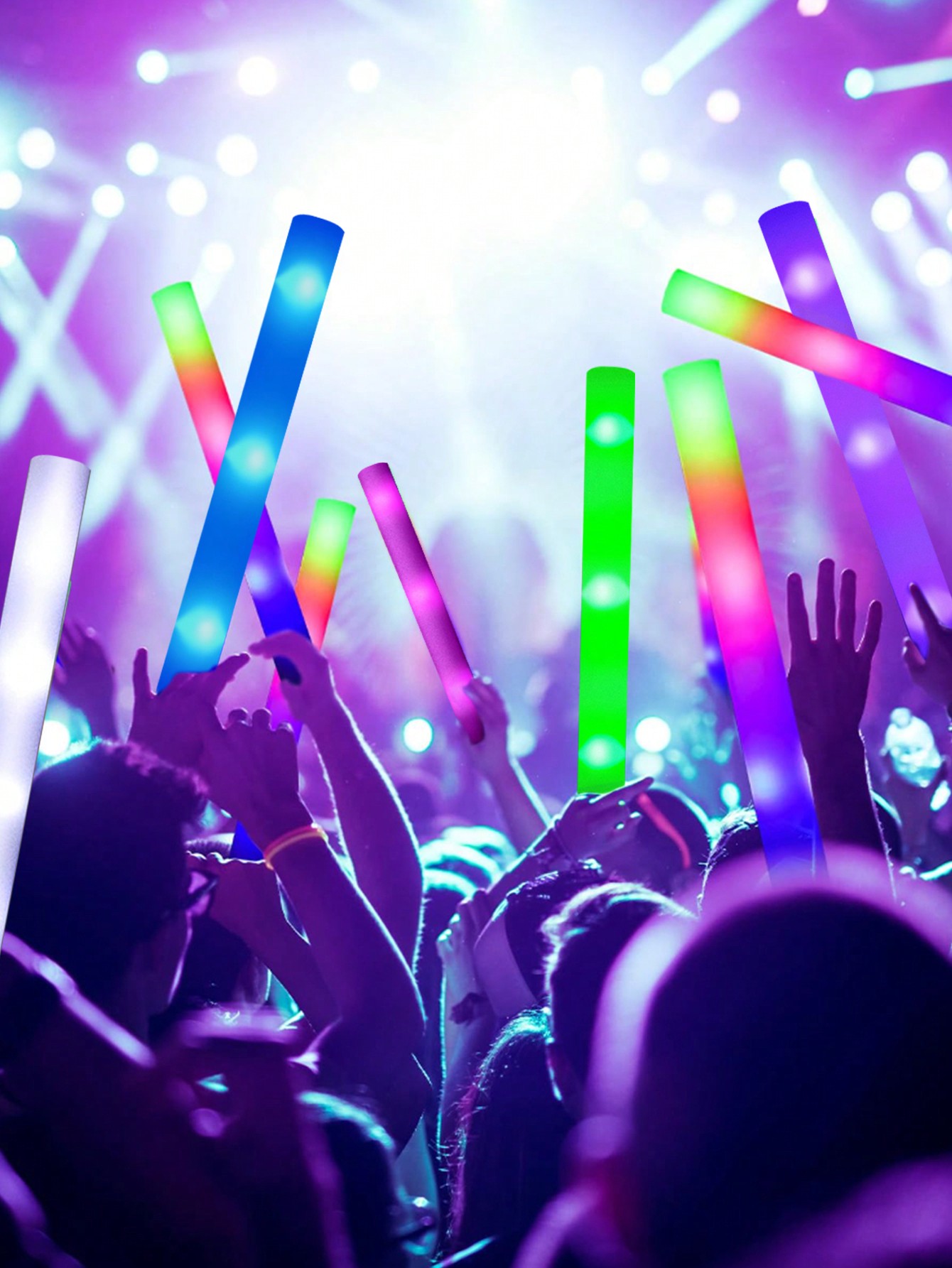 แท่งเรืองแสงโฟม LED 20/30ชิ้นแ - Flashing Led Foam Sticks Party บทวิจารณ์และราคา