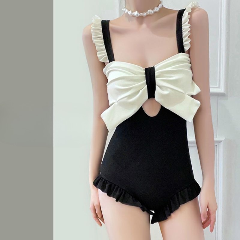 ชุดว่ายน้ำลายโบว์น่ารักสำหรับผ - Costumes บทวิจารณ์และราคา