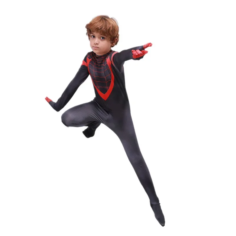 ชุดซูเปอร์ฮีโร่เด็ก 3-12 ปี ชุ - Spiderman Jumpsuit Kids บทวิจารณ์และราคา