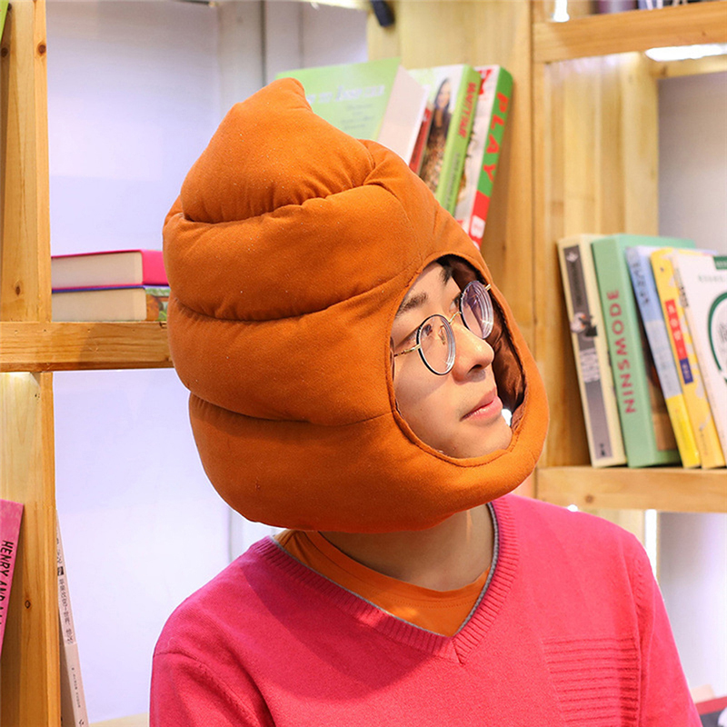 หมวกตุ๊กตาอึรูปทรงแปลกตา น่ารั - Fake Poop Gag Gift บทวิจารณ์และราคา