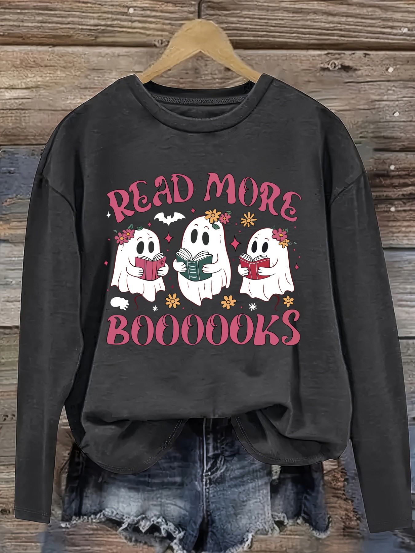 เสื้อยืดแขนยาวคอกลมลำลองสำหรับ - Costumes บทวิจารณ์และราคา