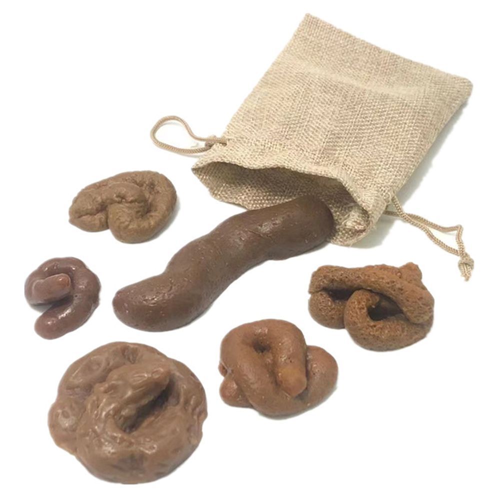 อุปกรณ์เล่นตลก 6 ชิ้น ของเล่นข - Fake Poop Gag Gift บทวิจารณ์และราคา
