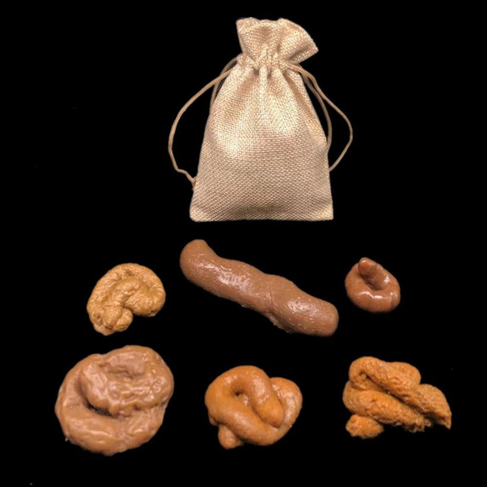 อุปกรณ์เล่นตลก 6 ชิ้น ของเล่นข - Fake Poop Gag Gift บทวิจารณ์และราคา