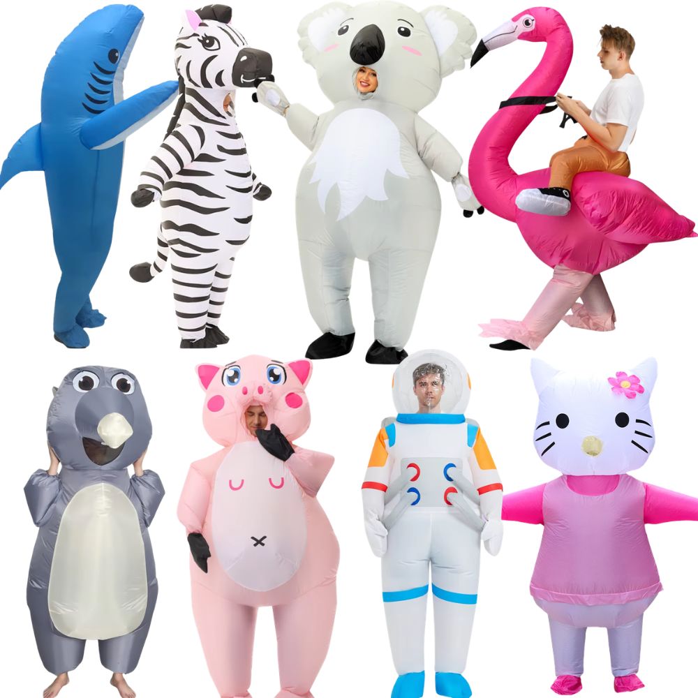 ชุดแฟนซีสัตว์เป่าลมยอดนิยม ชุด - Inflatable Dinosaur Costume Adult บทวิจารณ์และราคา