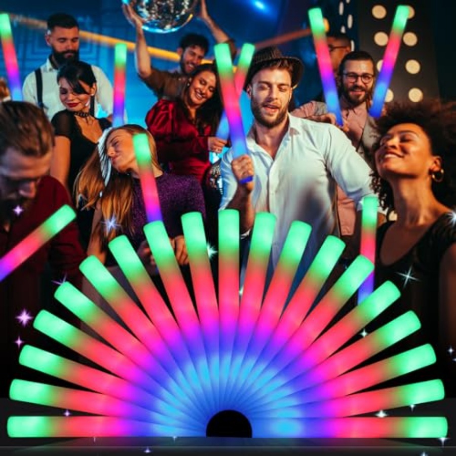 แพ็คแท่งโฟมเรืองแสง, แท่งโฟม L - Flashing Led Foam Sticks Party บทวิจารณ์และราคา