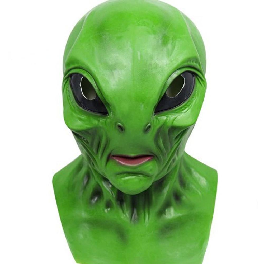 หน้ากากเอเลี่ยนฮาโลวีน หน้ากาก - Latex Alien Mask Realistic บทวิจารณ์และราคา