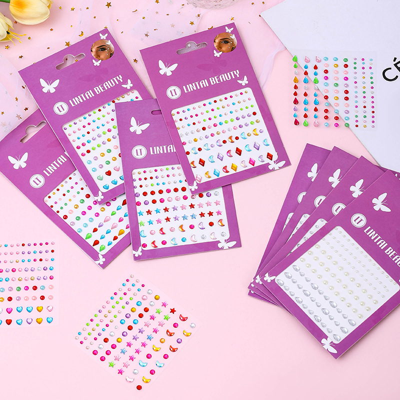 สติกเกอร์ติดหน้ารูปหยดน้ำ กันน - Party Supplies บทวิจารณ์และราคา