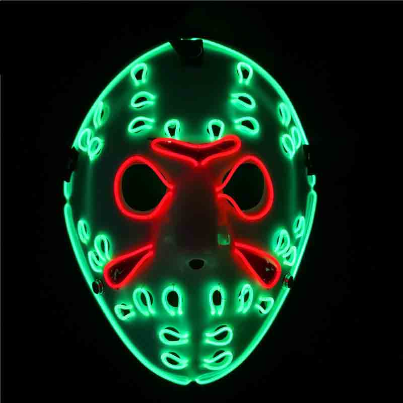 2023 Light up Purge Mask หน้าก - Led Purge Mask Halloween บทวิจารณ์และราคา